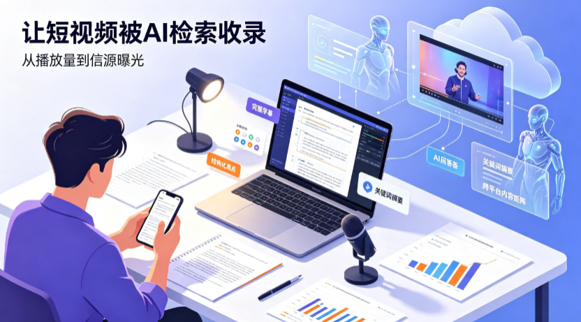 峡江县短视频创作者新必修课：吃透 GEO 优化，让抖音内容被豆包、DeepSeek、元宝智能体收录