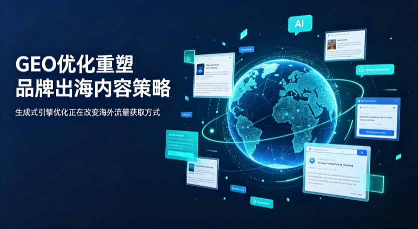 峡江县AI 时代 GEO 兴起，品牌出海内容策略迎来重大调整